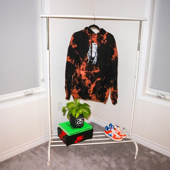 Unisex Weezy Hand-Dyed Hoodie - Picture 2 of 2